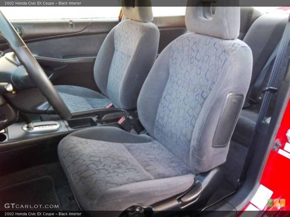 Black Interior Photo for the 2002 Honda Civic EX Coupe #47182056