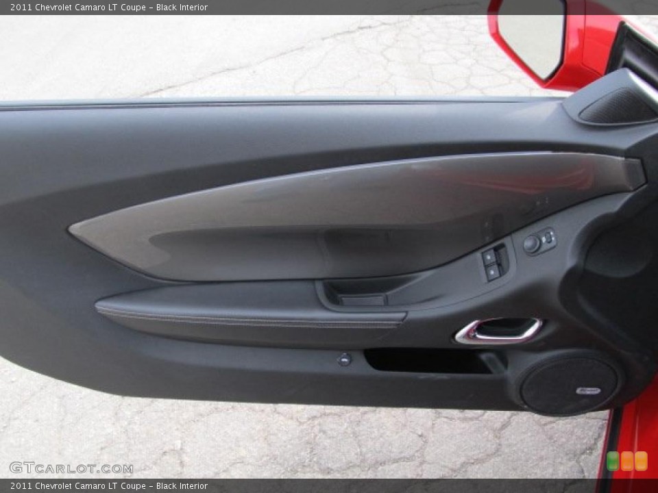Black Interior Door Panel for the 2011 Chevrolet Camaro LT Coupe #47183208