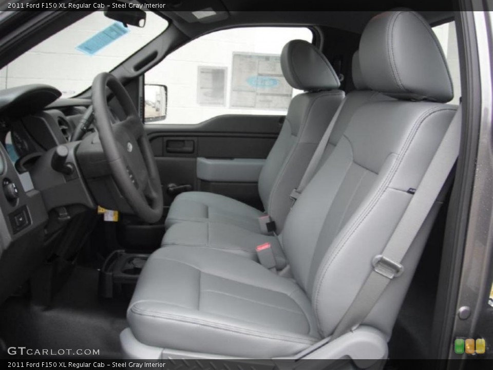 Steel Gray Interior Photo for the 2011 Ford F150 XL Regular Cab #47183340
