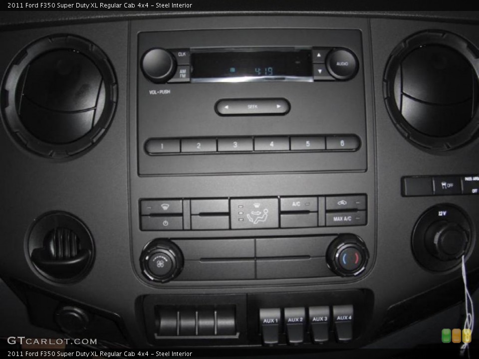 Steel Interior Controls for the 2011 Ford F350 Super Duty XL Regular Cab 4x4 #47183847
