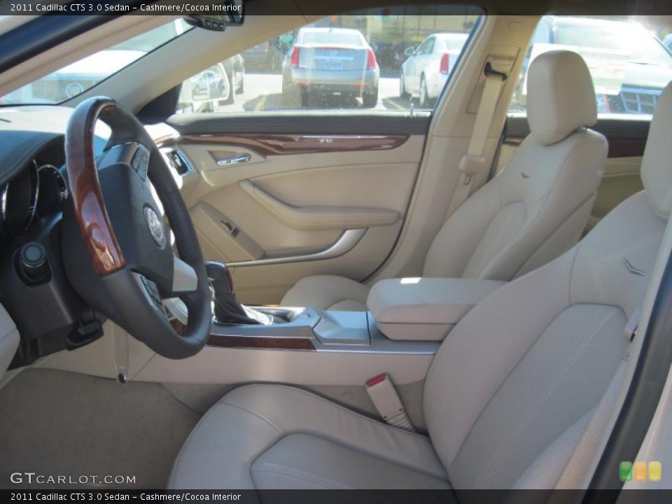 Cashmere/Cocoa Interior Photo for the 2011 Cadillac CTS 3.0 Sedan #47183958