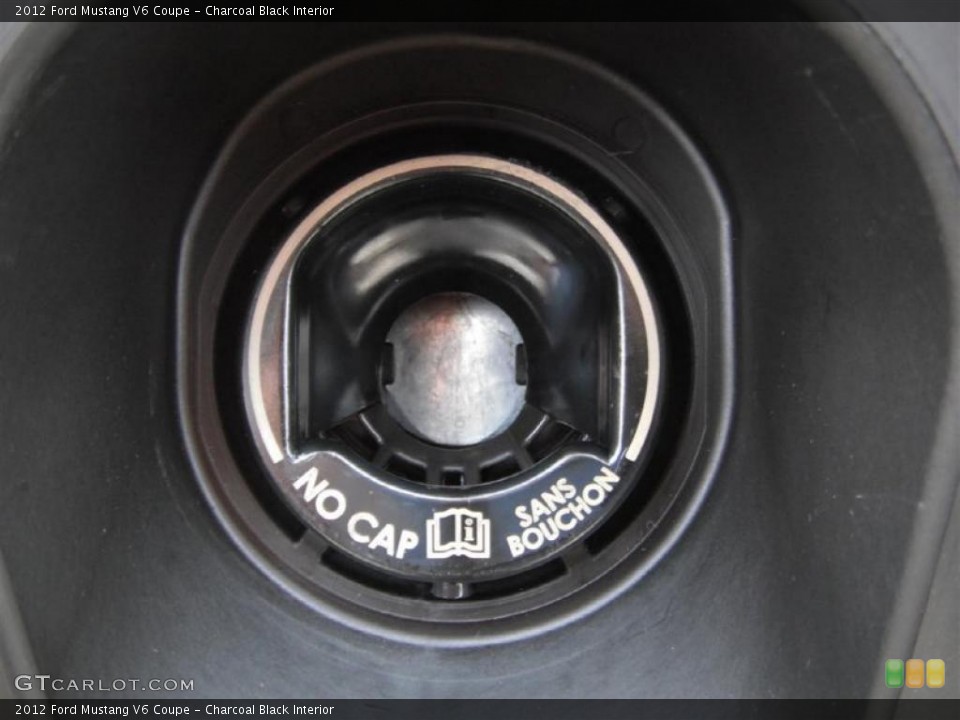 Charcoal Black Interior Controls for the 2012 Ford Mustang V6 Coupe #47184378
