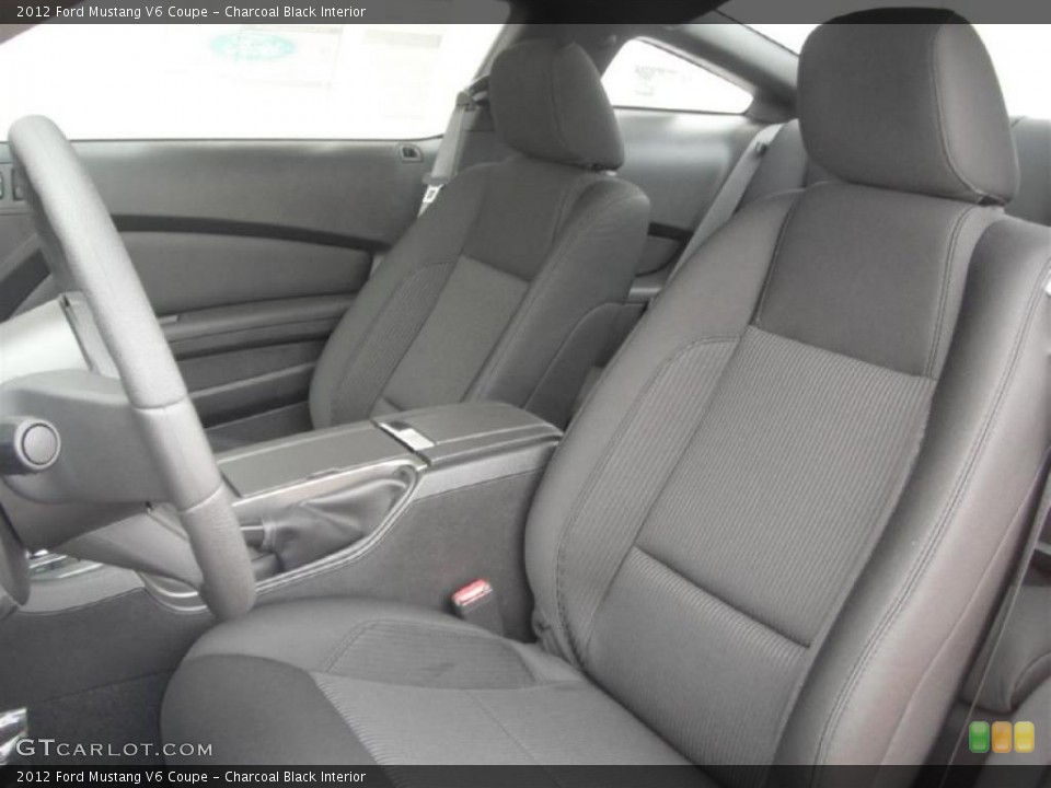 Charcoal Black Interior Photo for the 2012 Ford Mustang V6 Coupe #47184450