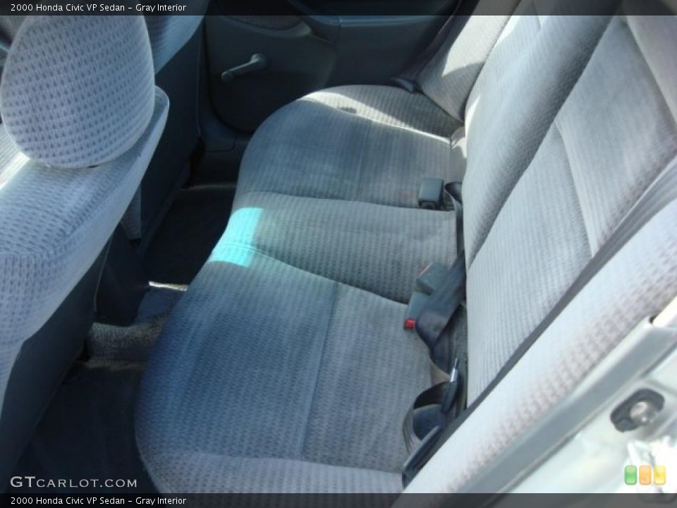Gray Interior Photo for the 2000 Honda Civic VP Sedan #47184654