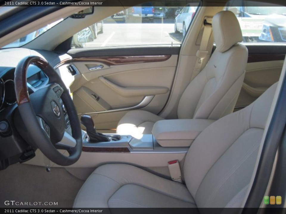 Cashmere/Cocoa Interior Photo for the 2011 Cadillac CTS 3.0 Sedan #47184780