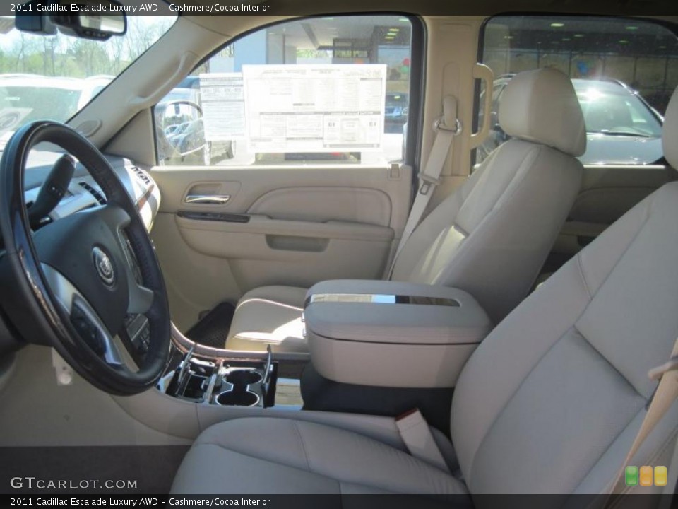 Cashmere/Cocoa Interior Photo for the 2011 Cadillac Escalade Luxury AWD #47185056