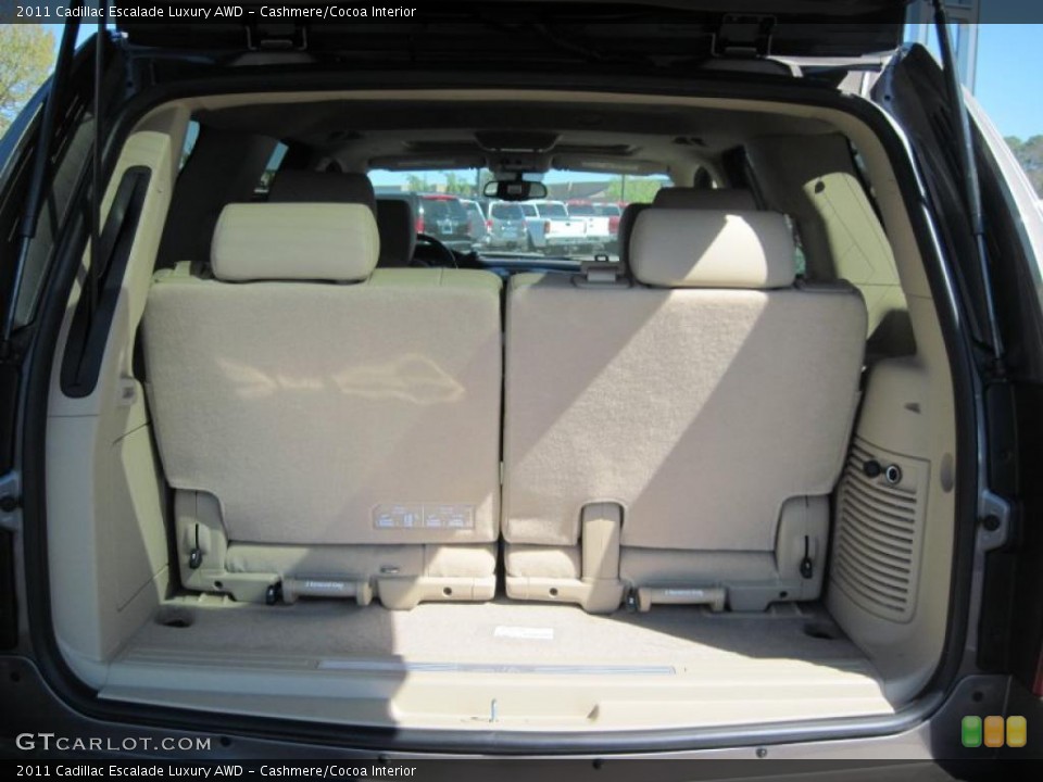 Cashmere/Cocoa Interior Trunk for the 2011 Cadillac Escalade Luxury AWD #47185071