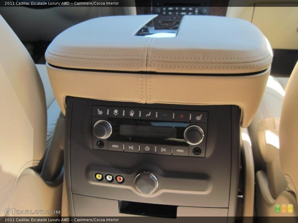 Cashmere/Cocoa Interior Controls for the 2011 Cadillac Escalade Luxury AWD #47185080
