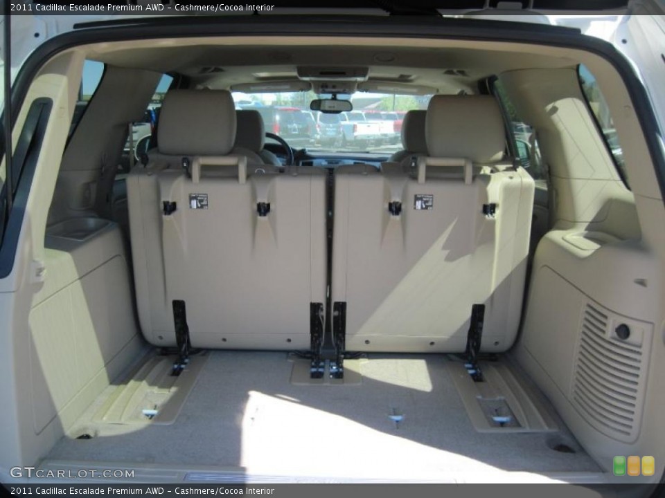Cashmere/Cocoa Interior Trunk for the 2011 Cadillac Escalade Premium AWD #47185203