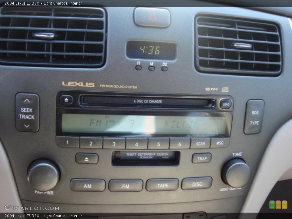 Light Charcoal Interior Controls for the 2004 Lexus ES 330 #47185308