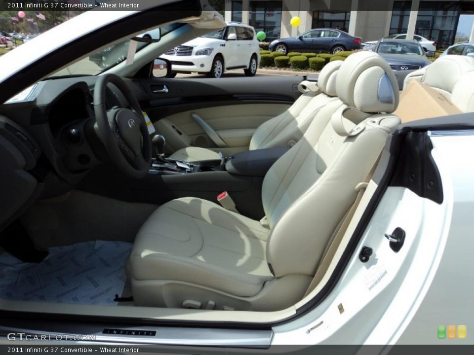 Wheat Interior Photo for the 2011 Infiniti G 37 Convertible #47186262
