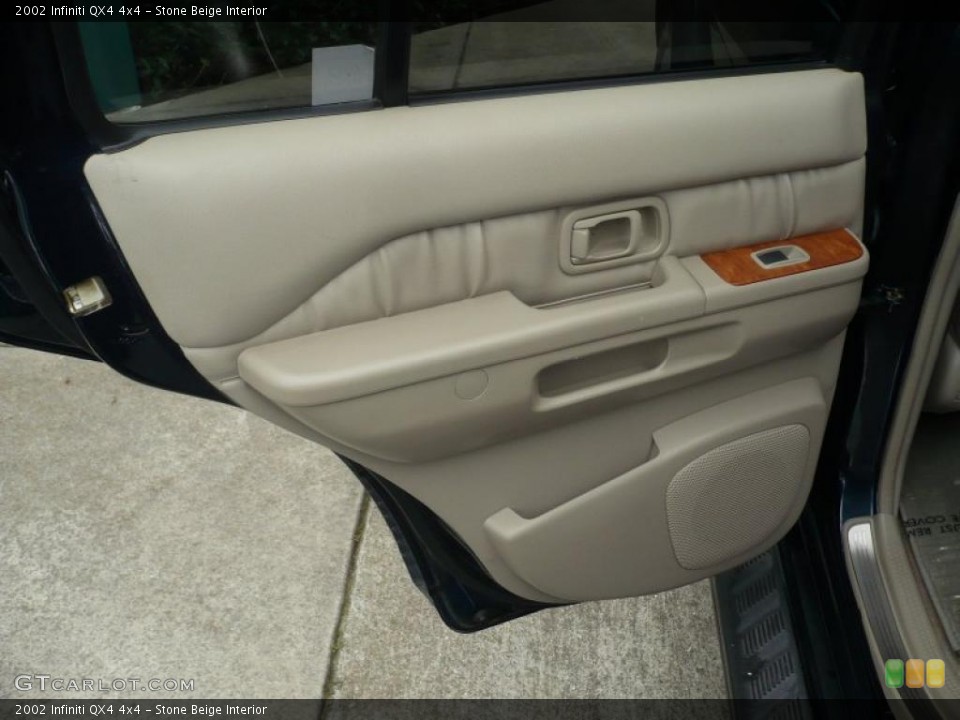Stone Beige Interior Door Panel for the 2002 Infiniti QX4 4x4 #47186652