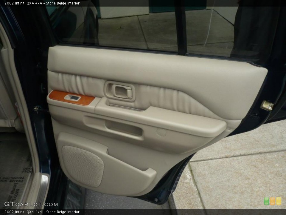 Stone Beige Interior Door Panel for the 2002 Infiniti QX4 4x4 #47186667