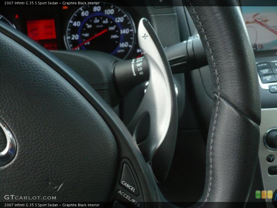 Graphite Black Interior Transmission for the 2007 Infiniti G 35 S Sport Sedan #47187036