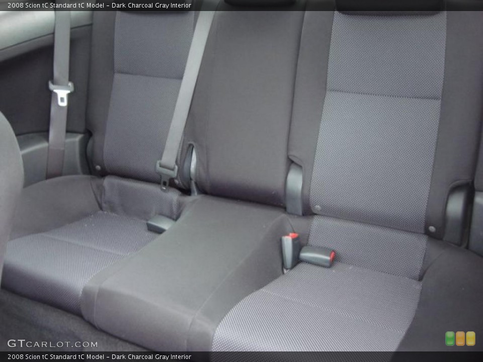 Dark Charcoal Gray Interior Photo for the 2008 Scion tC  #47187522