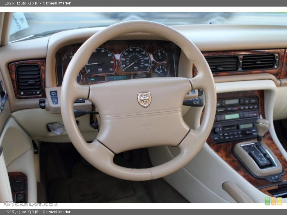 Oatmeal Interior Steering Wheel for the 1996 Jaguar XJ XJ6 #47187726