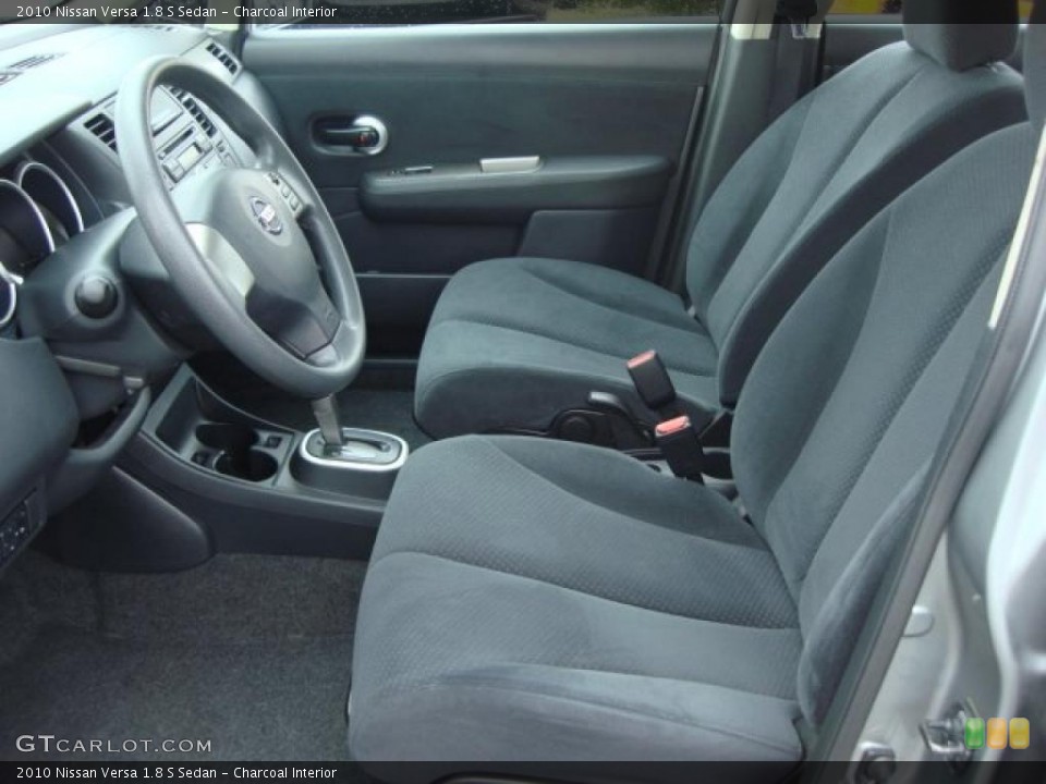 Charcoal Interior Photo for the 2010 Nissan Versa 1.8 S Sedan #47188221
