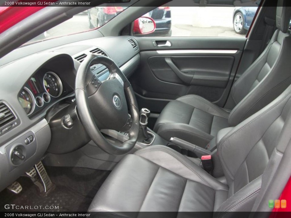 Anthracite Interior Photo for the 2008 Volkswagen GLI Sedan #47188611