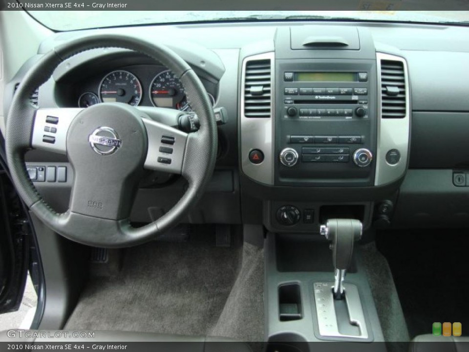 Gray Interior Dashboard for the 2010 Nissan Xterra SE 4x4 #47188746