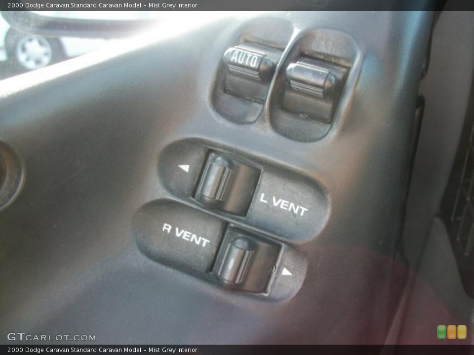 Mist Grey Interior Controls for the 2000 Dodge Caravan  #47189223
