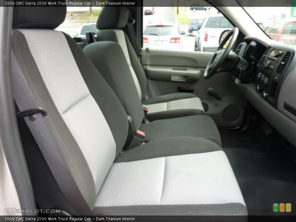 Dark Titanium Interior Photo for the 2009 GMC Sierra 1500 Work Truck Regular Cab #47189292