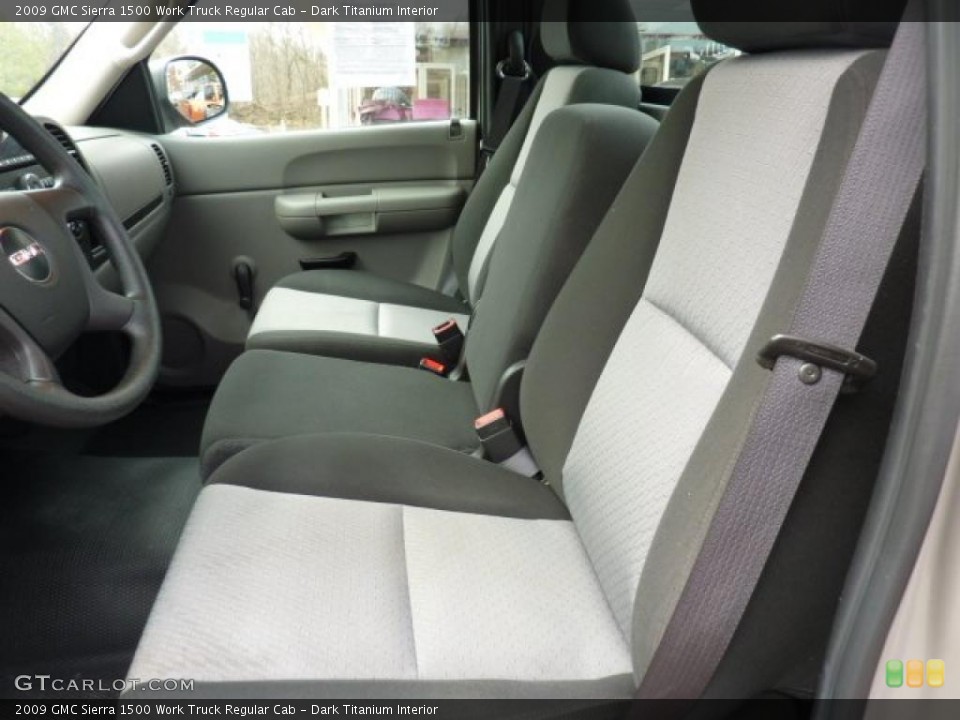 Dark Titanium Interior Photo for the 2009 GMC Sierra 1500 Work Truck Regular Cab #47189319