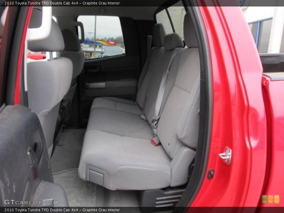 Graphite Gray Interior Photo for the 2010 Toyota Tundra TRD Double Cab 4x4 #47190812