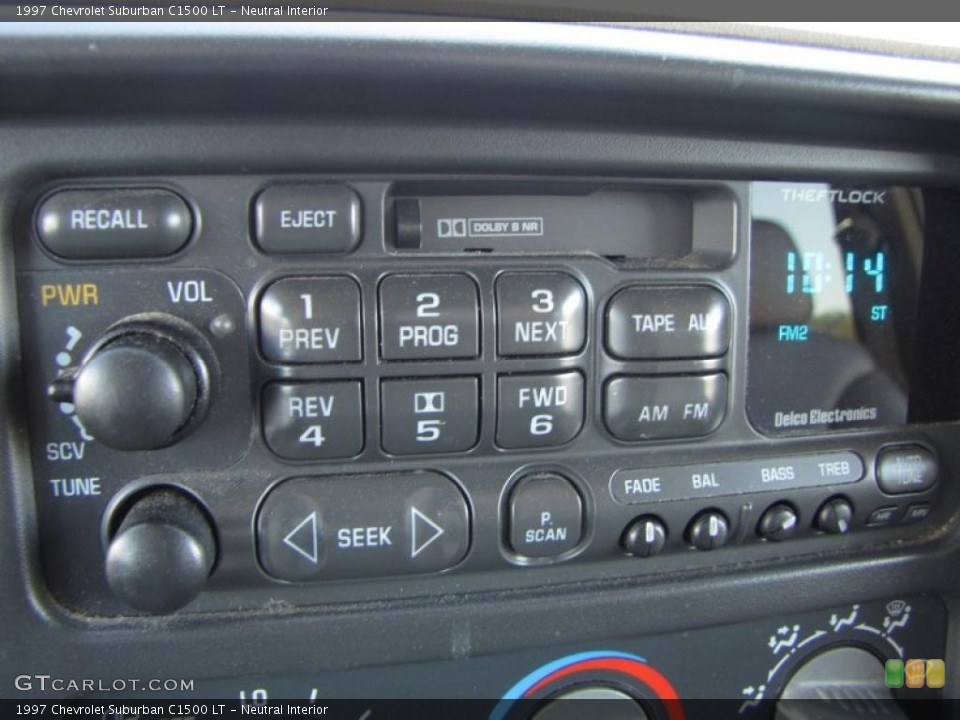 Neutral Interior Controls for the 1997 Chevrolet Suburban C1500 LT #47192198