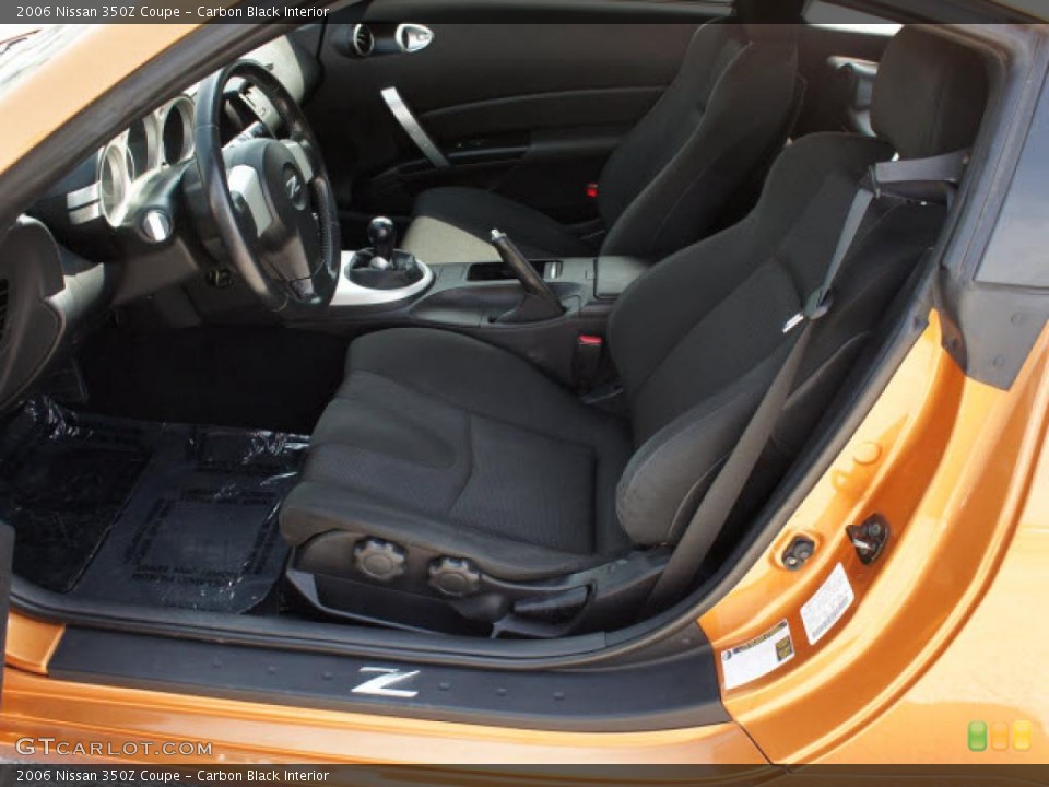 Carbon Black Interior Photo for the 2006 Nissan 350Z Coupe #47194328