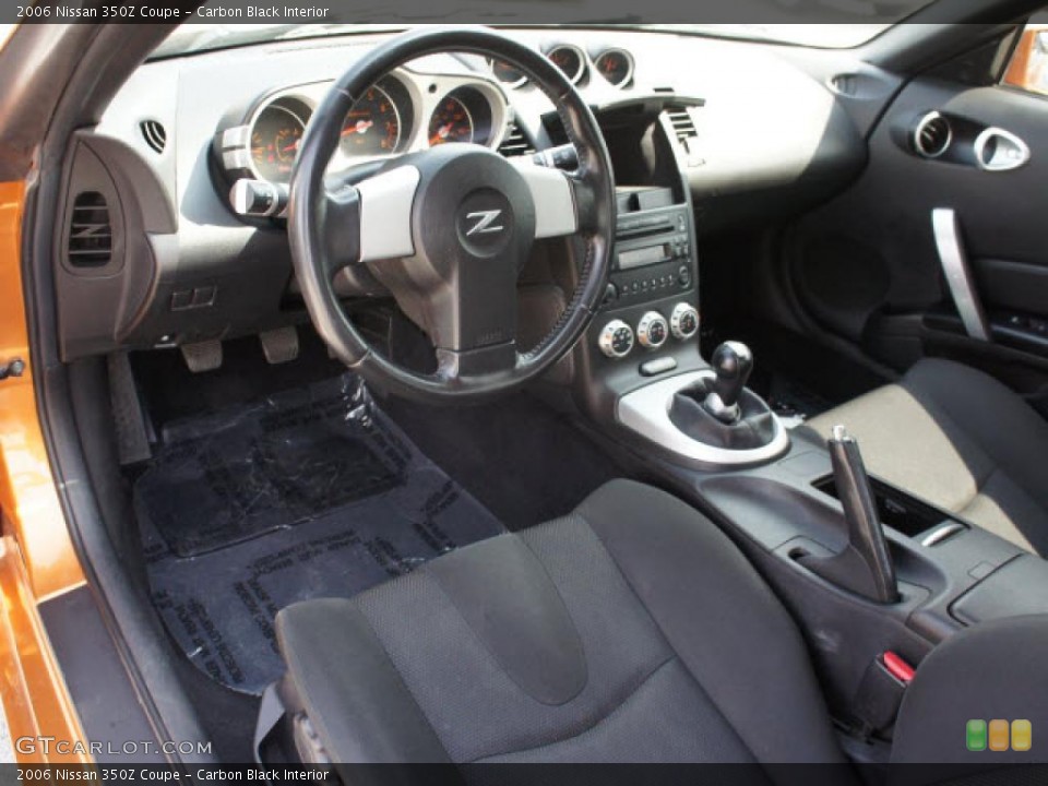 Carbon Black Interior Photo for the 2006 Nissan 350Z Coupe #47194343