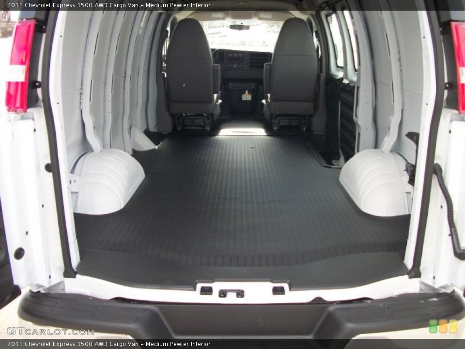 Medium Pewter Interior Trunk for the 2011 Chevrolet Express 1500 AWD Cargo Van #47194376