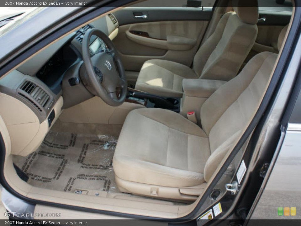Ivory Interior Photo for the 2007 Honda Accord EX Sedan #47195507