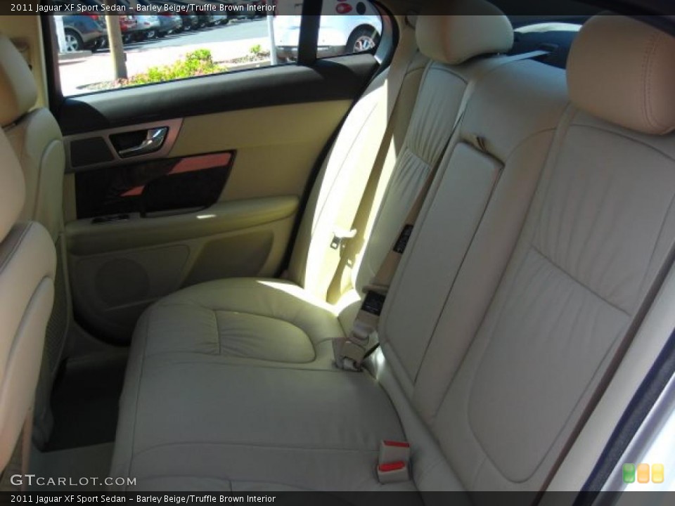 Barley Beige/Truffle Brown Interior Photo for the 2011 Jaguar XF Sport Sedan #47195540