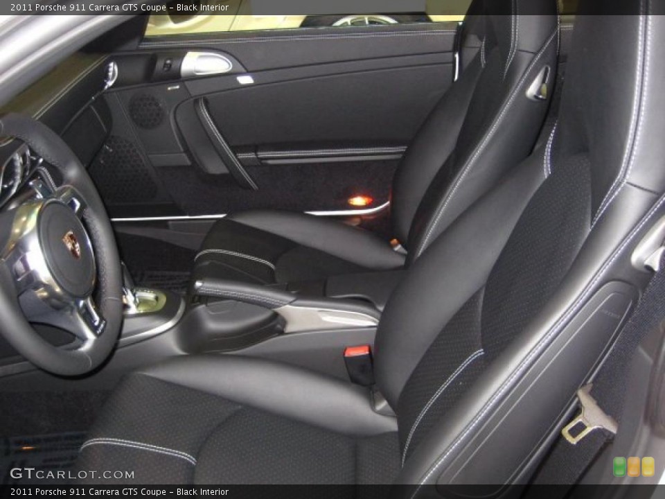 Black Interior Photo for the 2011 Porsche 911 Carrera GTS Coupe #47195624