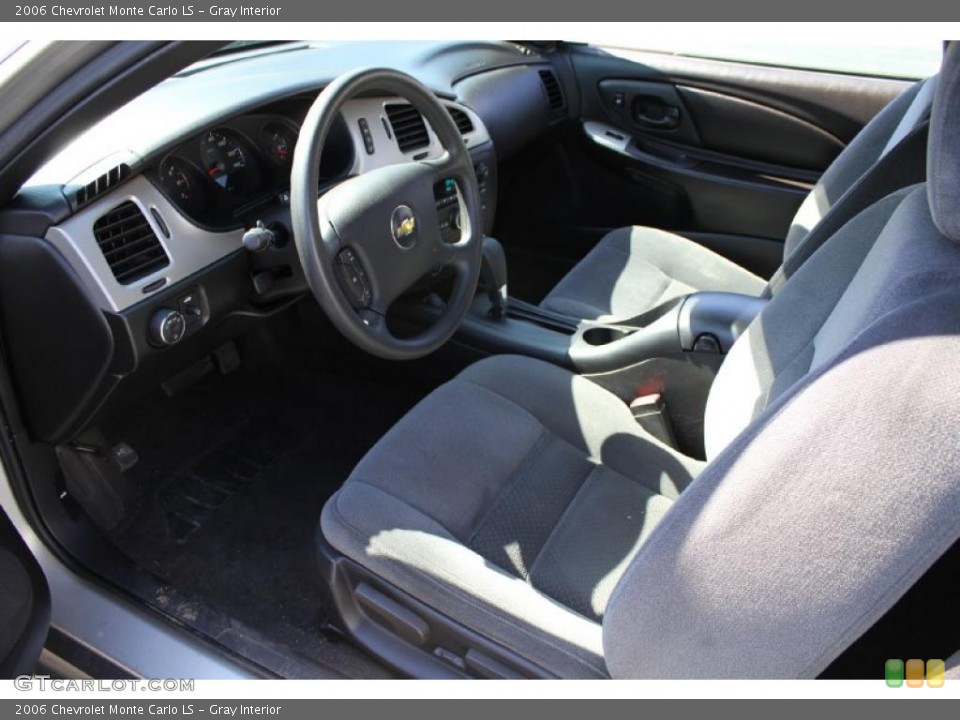 Gray Interior Prime Interior for the 2006 Chevrolet Monte Carlo LS #47195807
