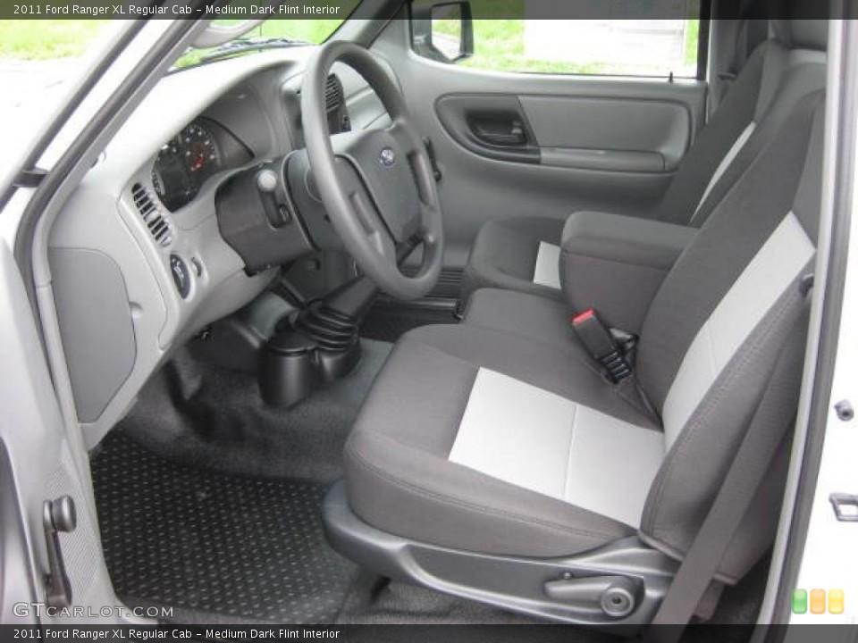Medium Dark Flint Interior Photo for the 2011 Ford Ranger XL Regular Cab #47195834