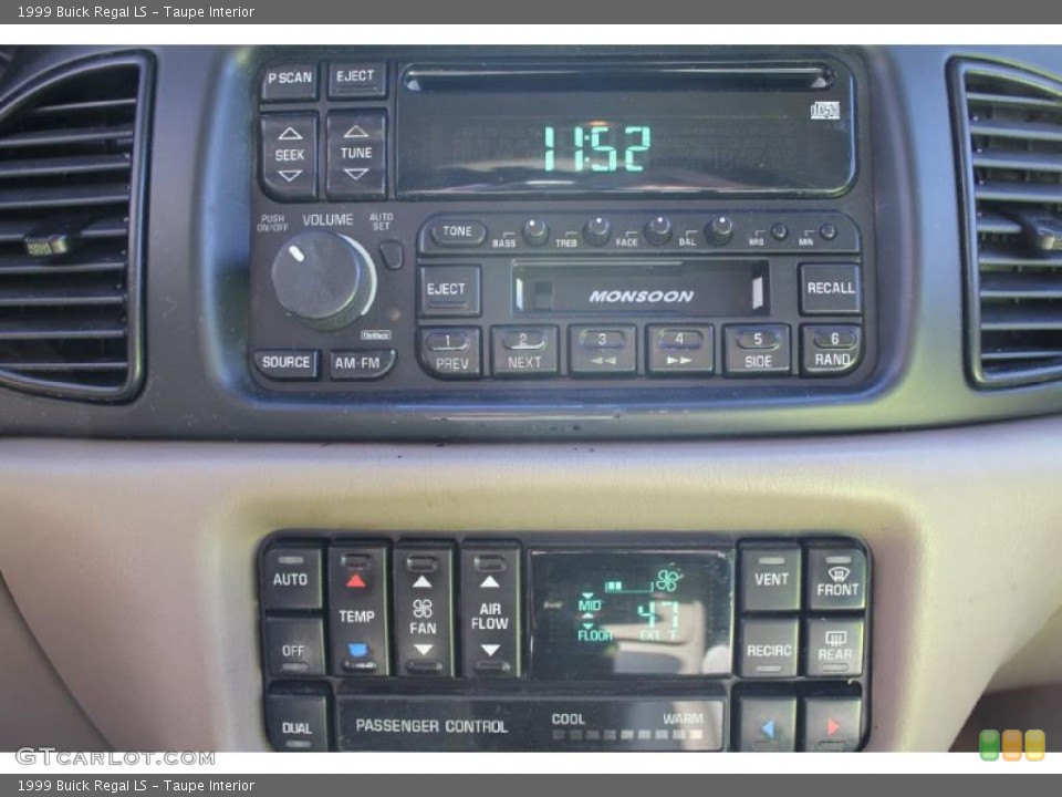 Taupe Interior Controls for the 1999 Buick Regal LS #47196833