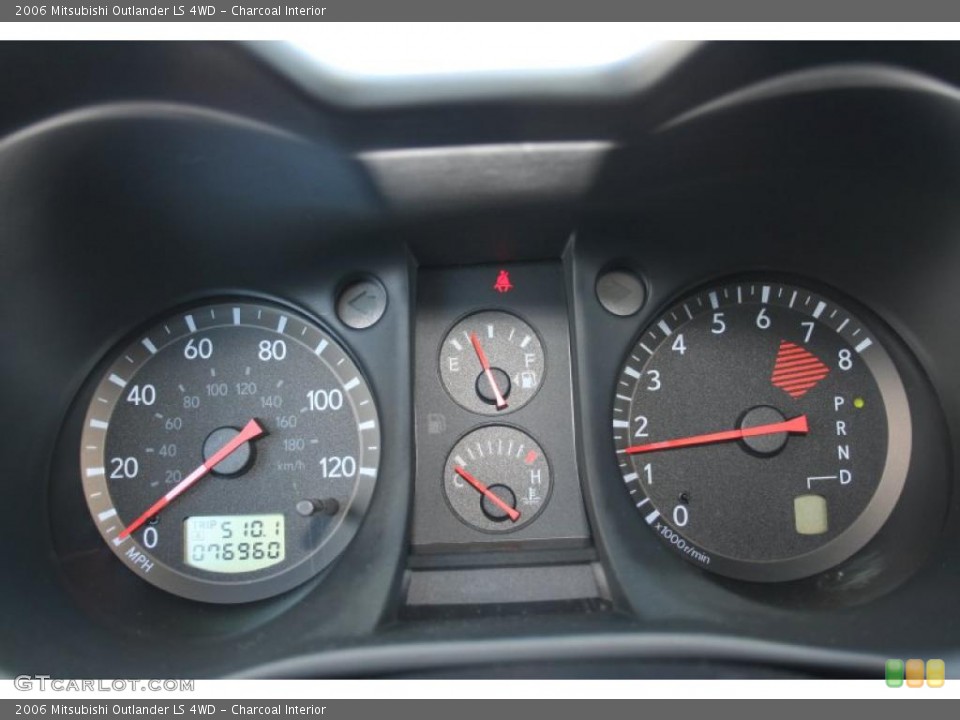 Charcoal Interior Gauges for the 2006 Mitsubishi Outlander LS 4WD #47197571