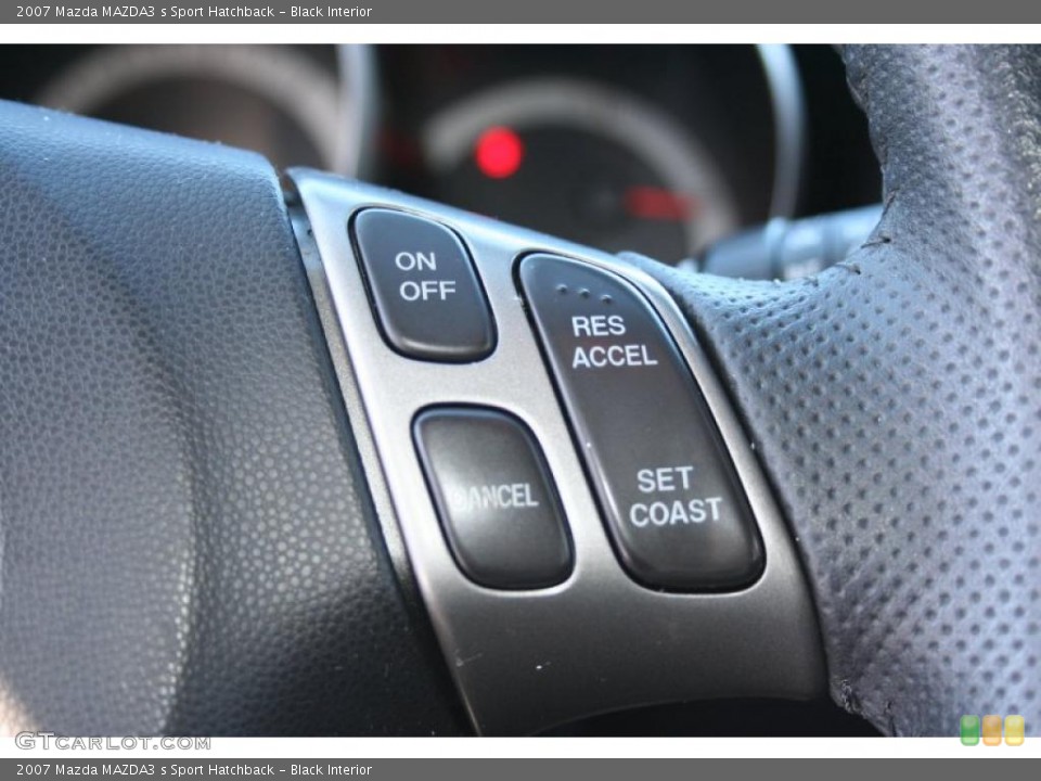 Black Interior Controls for the 2007 Mazda MAZDA3 s Sport Hatchback #47197859