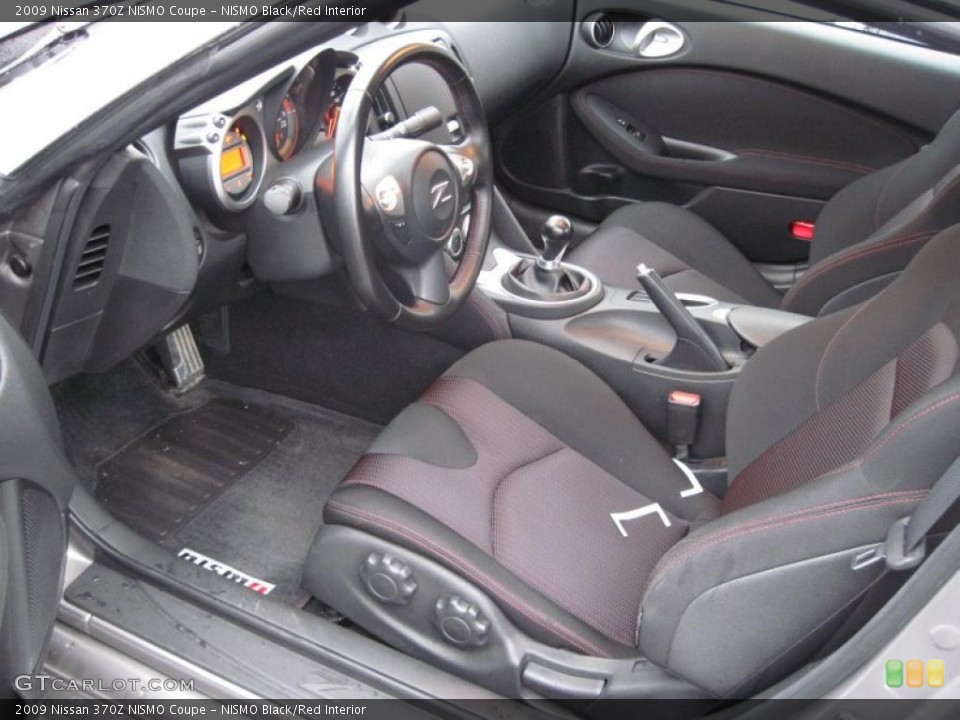 NISMO Black/Red Interior Photo for the 2009 Nissan 370Z NISMO Coupe #47198762