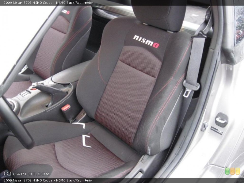 NISMO Black/Red Interior Photo for the 2009 Nissan 370Z NISMO Coupe #47198852