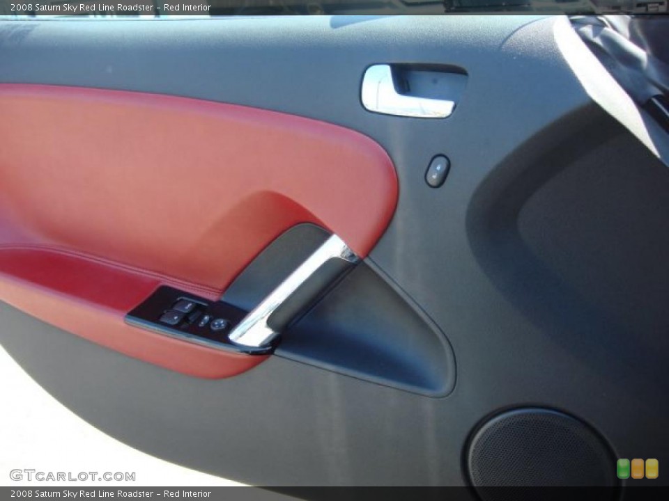 Red Interior Door Panel for the 2008 Saturn Sky Red Line Roadster #47199482