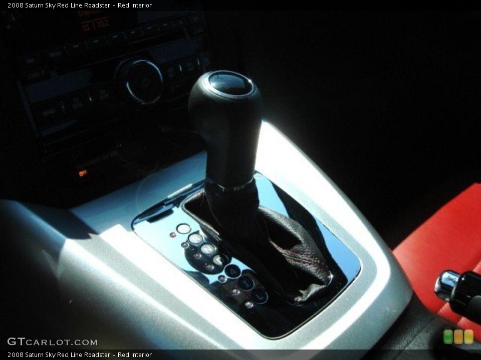 Red Interior Transmission for the 2008 Saturn Sky Red Line Roadster #47199557