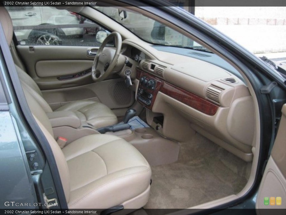 Sandstone Interior Photo for the 2002 Chrysler Sebring LXi Sedan #47201027