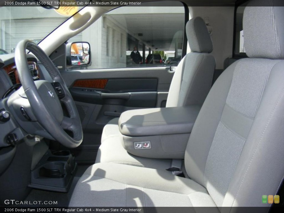 Medium Slate Gray Interior Photo for the 2006 Dodge Ram 1500 SLT TRX Regular Cab 4x4 #47202413