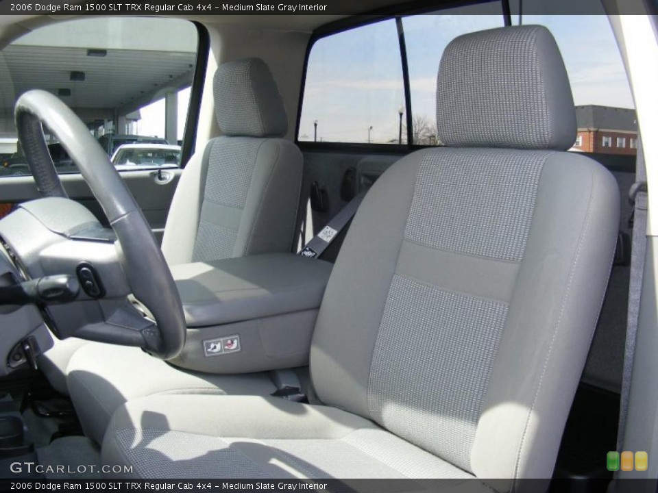 Medium Slate Gray Interior Photo for the 2006 Dodge Ram 1500 SLT TRX Regular Cab 4x4 #47202428
