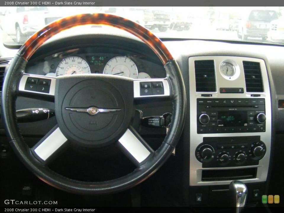 Dark Slate Gray Interior Dashboard for the 2008 Chrysler 300 C HEMI #47203904