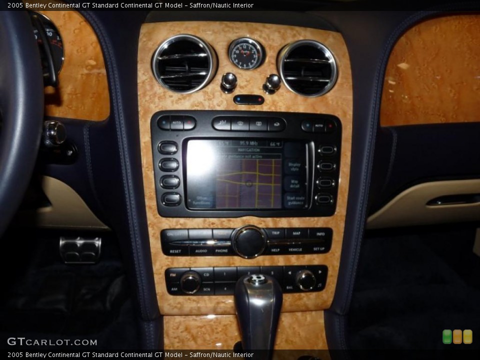 Saffron/Nautic Interior Controls for the 2005 Bentley Continental GT  #47204024