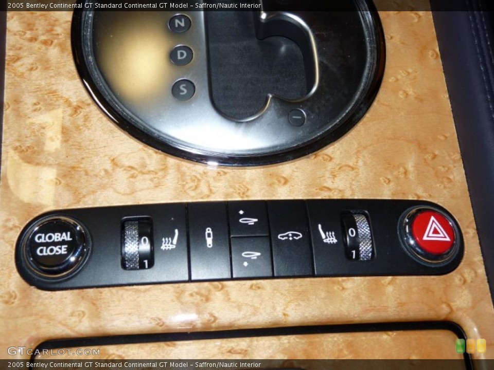 Saffron/Nautic Interior Controls for the 2005 Bentley Continental GT  #47204072