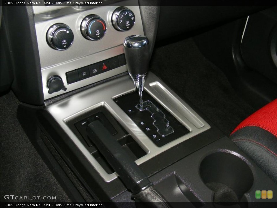 Dark Slate Gray/Red Interior Transmission for the 2009 Dodge Nitro R/T 4x4 #47204330